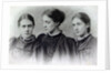 Vanessa Stephen, Stella Duckworth and Virginia Stephen c.1896 by English Photographer