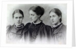 Vanessa Stephen, Stella Duckworth and Virginia Stephen c.1896 by English Photographer