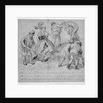 The introduction of split cane brooms for London street sweepers, 1840 by George the Elder Scharf