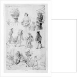 London Street Vendors: The Cries of London, 1843 by George the Elder Scharf