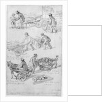 Street Traders, London, 1842 by George the Elder Scharf