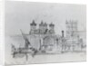 Sketch of Westminster, 1860 by George the Elder Scharf