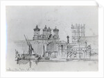 Sketch of Westminster, 1860 by George the Elder Scharf
