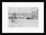 Sketch of London Bridge, 1860 by George the Elder Scharf