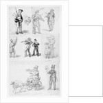 London Street Musicians by George the Elder Scharf