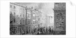 The Strand from the corner of Villiers Street, 1824 by George the Elder Scharf