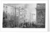 The Strand from the corner of Villiers Street, 1824 by George the Elder Scharf