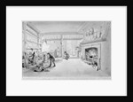 The Kitchen of Mr. Sander's Coffee and Eating House, Newgate Street, 1828 by George the Elder Scharf