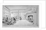 The Kitchen of Mr. Sander's Coffee and Eating House, Newgate Street, 1828 by George the Elder Scharf