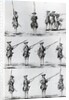 Instructions for a Bayonet Drill, 1794 by English School