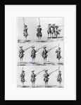 Instructions for a Bayonet Drill, 1794 by English School
