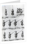 Instructions for a Bayonet Drill, 1794 by English School