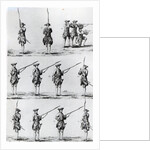 Instructions for a Bayonet Drill, 1794 by English School