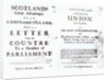 Pamphlets showing both sides of the Anglo-Scottish union debate, 1707 by English School