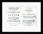 Pamphlets showing both sides of the Anglo-Scottish union debate, 1707 by English School