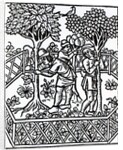Tending Vines from 'Livre des prouffits champetres' by Petrus de Crescentiis, edition published in 1529 by French School