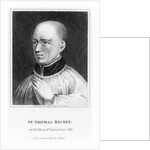 St. Thomas Becket, after a print by Hollar by English School