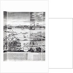 A Section of a Map of Milan, 1640 by Giovanni Battista Bonacina