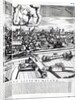 A Section of a Map of Milan, 1640 by Giovanni Battista Bonacina