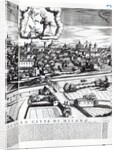 A Section of a Map of Milan, 1640 by Giovanni Battista Bonacina