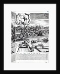 A Section of a Map of Milan, 1640 by Giovanni Battista Bonacina