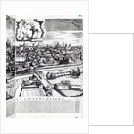 A Section of a Map of Milan, 1640 by Giovanni Battista Bonacina