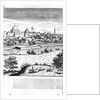 A Section of a Map of Milan, 1640 by Giovanni Battista Bonacina