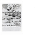 A Section of a Map of Milan, 1640 by Giovanni Battista Bonacina