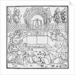 A Scene from the Decameron, by Giovanni Boccaccio, c.1492 by Italian School