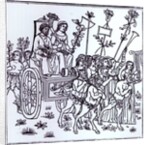 A Scene from the Decameron, by Giovanni Boccaccio, c.1492 by Italian School