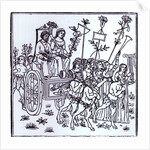 A Scene from the Decameron, by Giovanni Boccaccio, c.1492 by Italian School