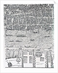 Plan of London, c.1560-70 by Ralph Agas