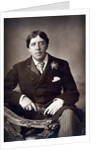 Oscar Wilde, c.1890 by W. and D. Downey