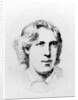Portrait of Oscar Wilde by French School