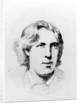 Portrait of Oscar Wilde by French School