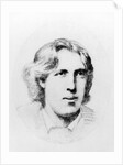 Portrait of Oscar Wilde by French School
