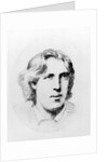 Portrait of Oscar Wilde by French School