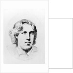 Portrait of Oscar Wilde by French School