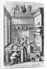 Frontispiece of 'The Compleat Housewife' by English School