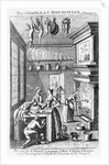 Frontispiece of 'The Compleat Housewife' by English School