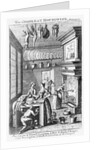 Frontispiece of 'The Compleat Housewife' by English School