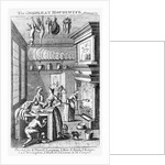 Frontispiece of 'The Compleat Housewife' by English School