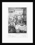 Frontispiece of 'The Housekeeper's Instructor' by William Augustus Henderson, published in London in the 1790's by English School