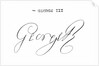 Signature of King George III by English School