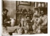 The Martin brothers in the studio at the Southall Pottery by English Photographer