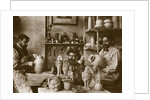 The Martin brothers in the studio at the Southall Pottery by English Photographer