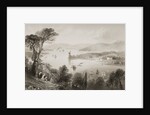 The Cork River from below Glanmire Road, County Cork, Ireland by William Henry Bartlett