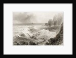 The Giant's Causeway from above, County Antrim, Northern Ireland by William Henry (after) Bartlett