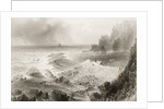 The Giant's Causeway from above, County Antrim, Northern Ireland by William Henry (after) Bartlett