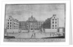 A Perspective View of the Front of the Royal Infirmary from the north, c.1746 by John Elphinstone